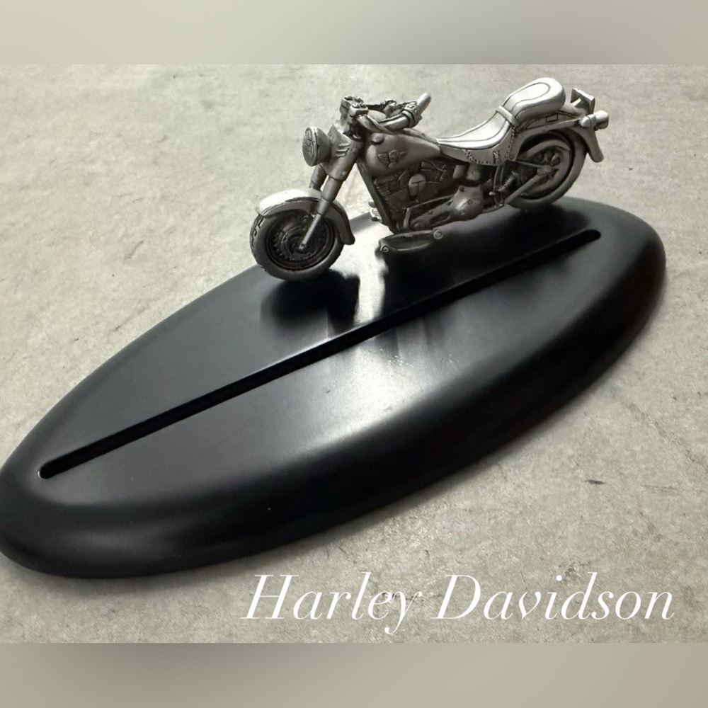 Harley Davidson Motorcycle Hallmark Card Holder - 2004 Anniversary Edition
